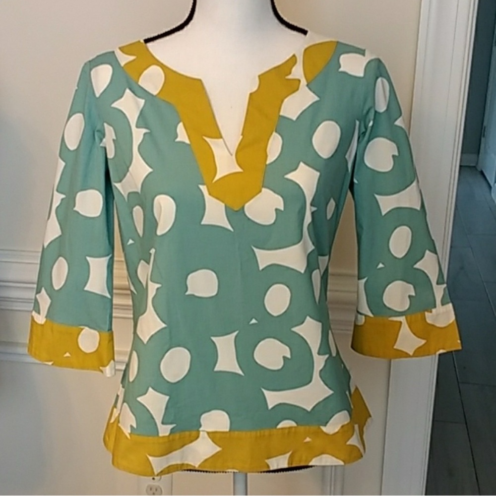 Boden Print Tunic Top US Size 6 / UK Size 10